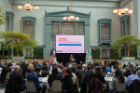 The 2020 Census Business Leader Breakfast in the Winter Garden of the Harold Washington Library Center - December 2019.